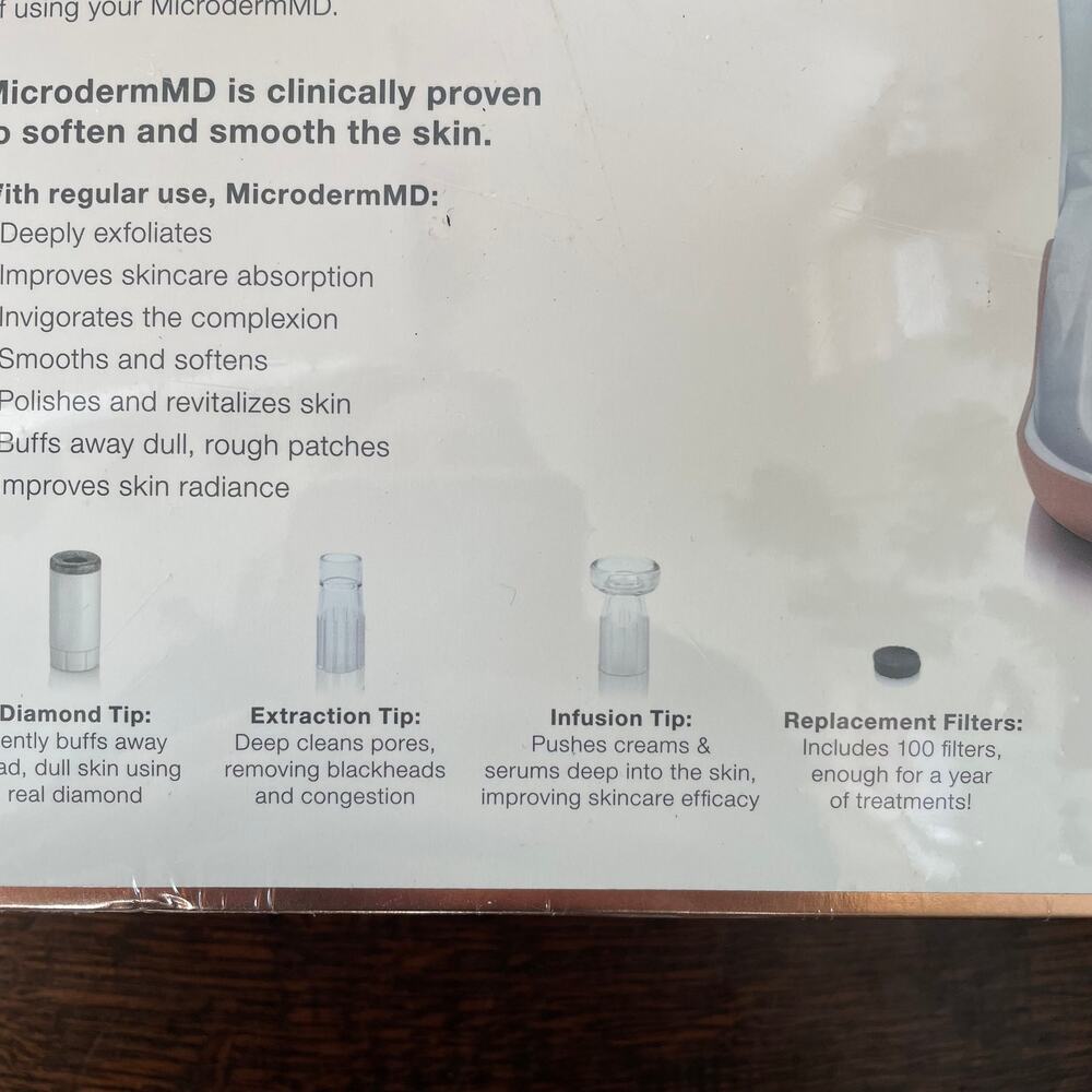 Home Microdermabrasion System Microderm MD Exfoliation Trophy Skin NEW Sealed - Picture 8 of 10